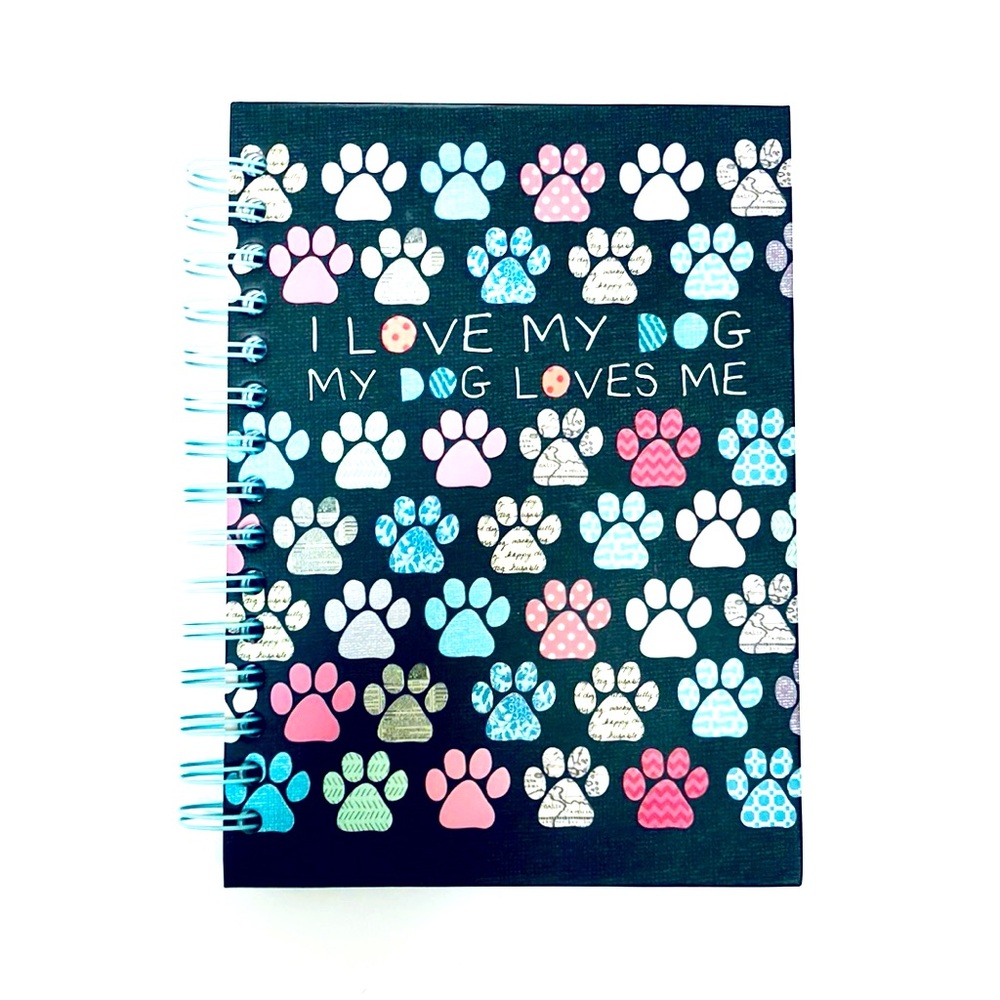 I Love My Dog Spiral Journal